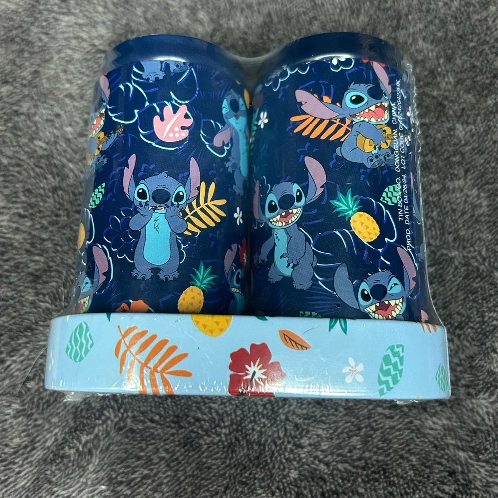 Disney Stitch Salt 🧂 & Pepper Set With Holder, New & factory Sealed